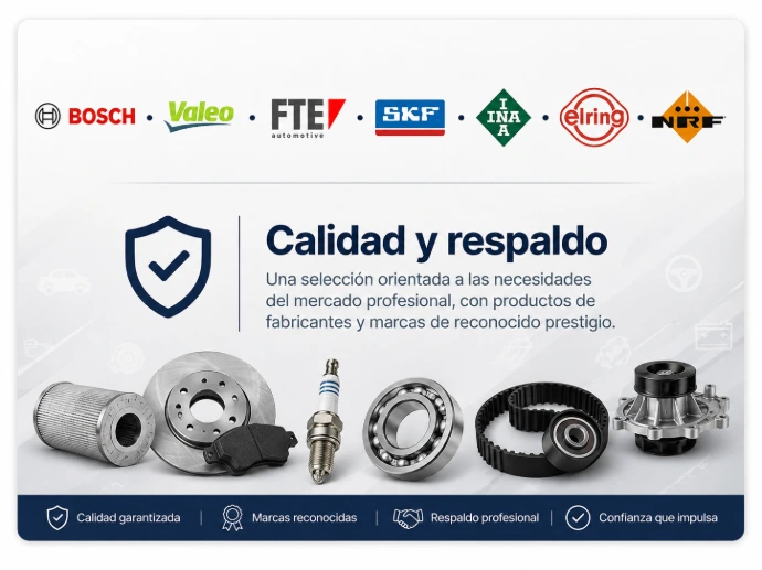 Calidad en repuestos